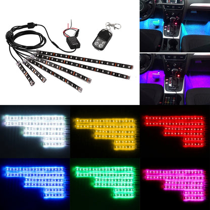 RGB Voice Control LED Car Motorcycle Glow Lights