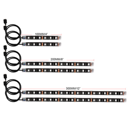 RGB Voice Control LED Car Motorcycle Glow Lights